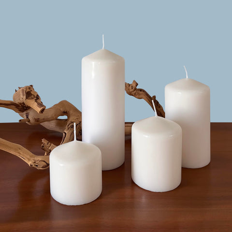 Stonebriar candle inside an emergency kit illustrating reliable backup light