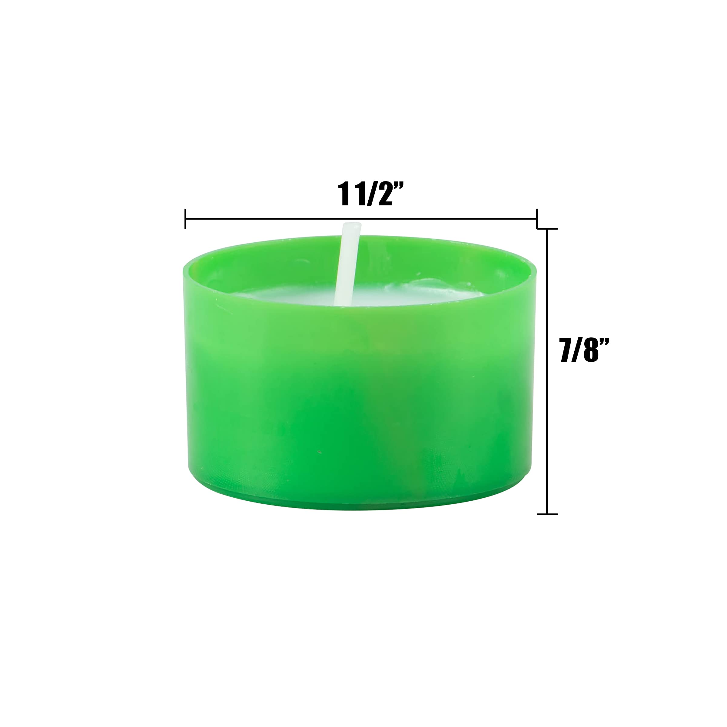 Stonebriar lit tealight in a votive holder providing warm ambient glow benefit