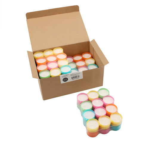 Stonebriar tea light held in hand showing compact size and portability benefit