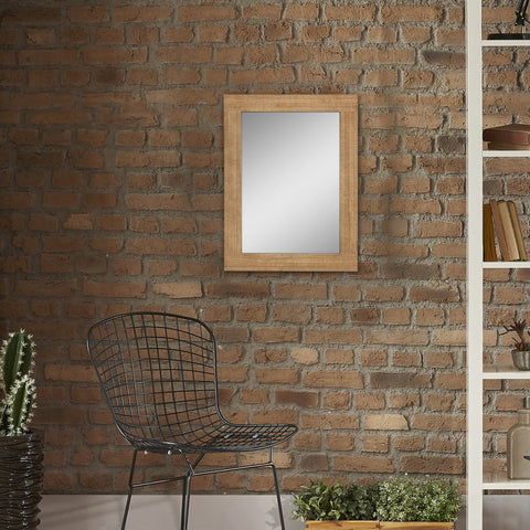 Stonebriar mirror scale compared with console table showing ideal size for entryway