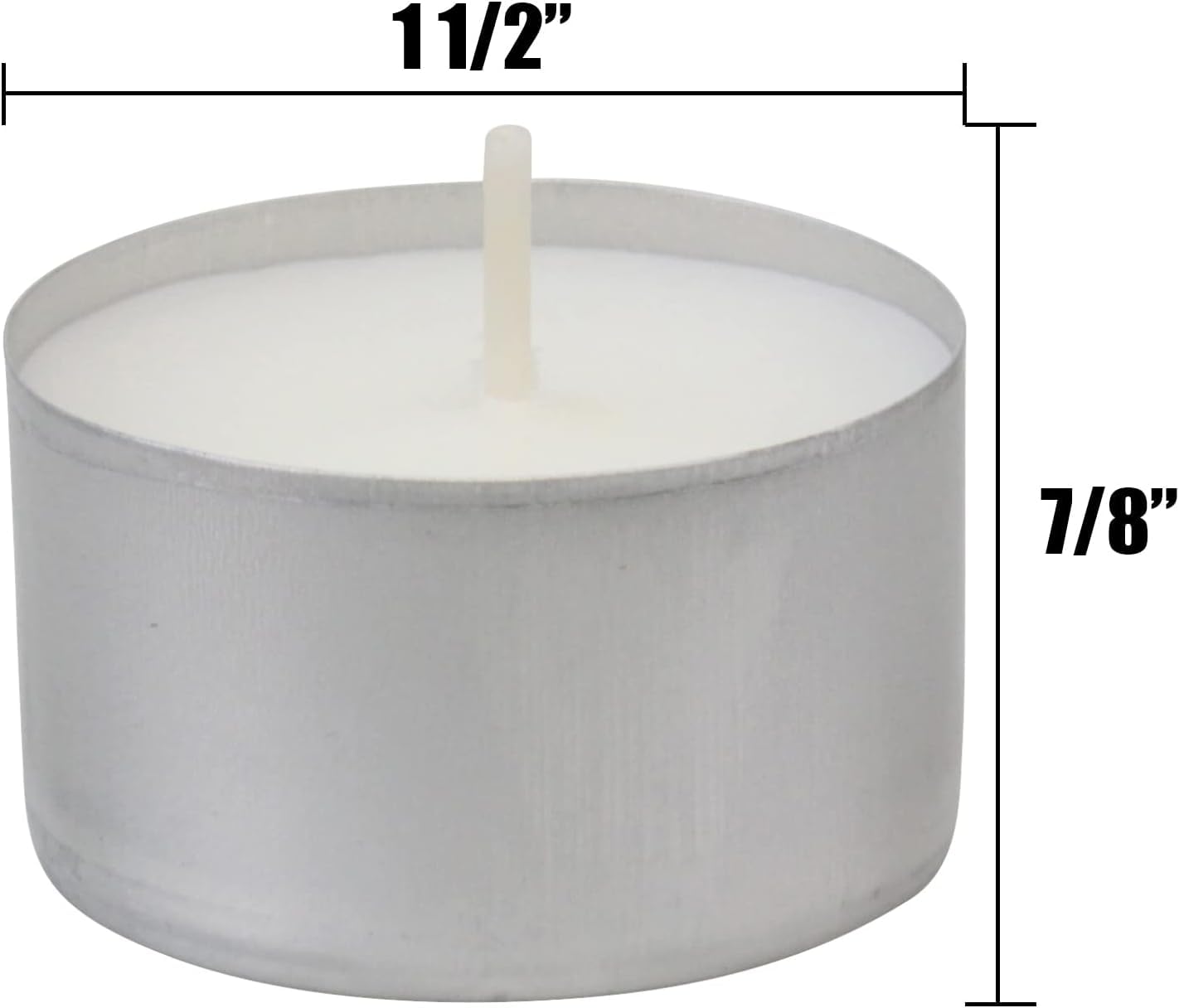 Stonebriar tea lights seated in decorative holder, enhances table ambiance