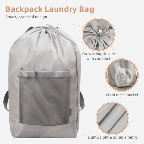 STORAGE MANIAC mesh pocket detail holding detergent and small items