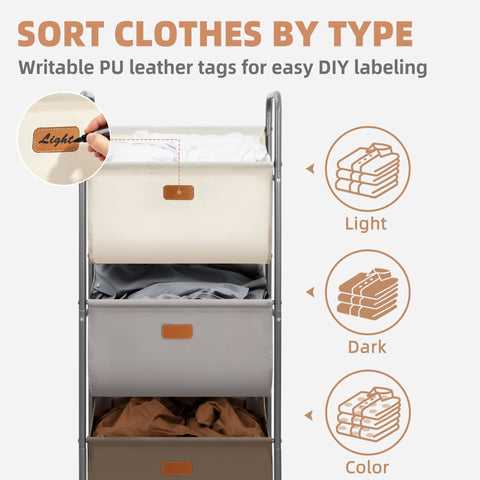 STORAGE MANIAC bag being carried by handle for convenient single-load transport