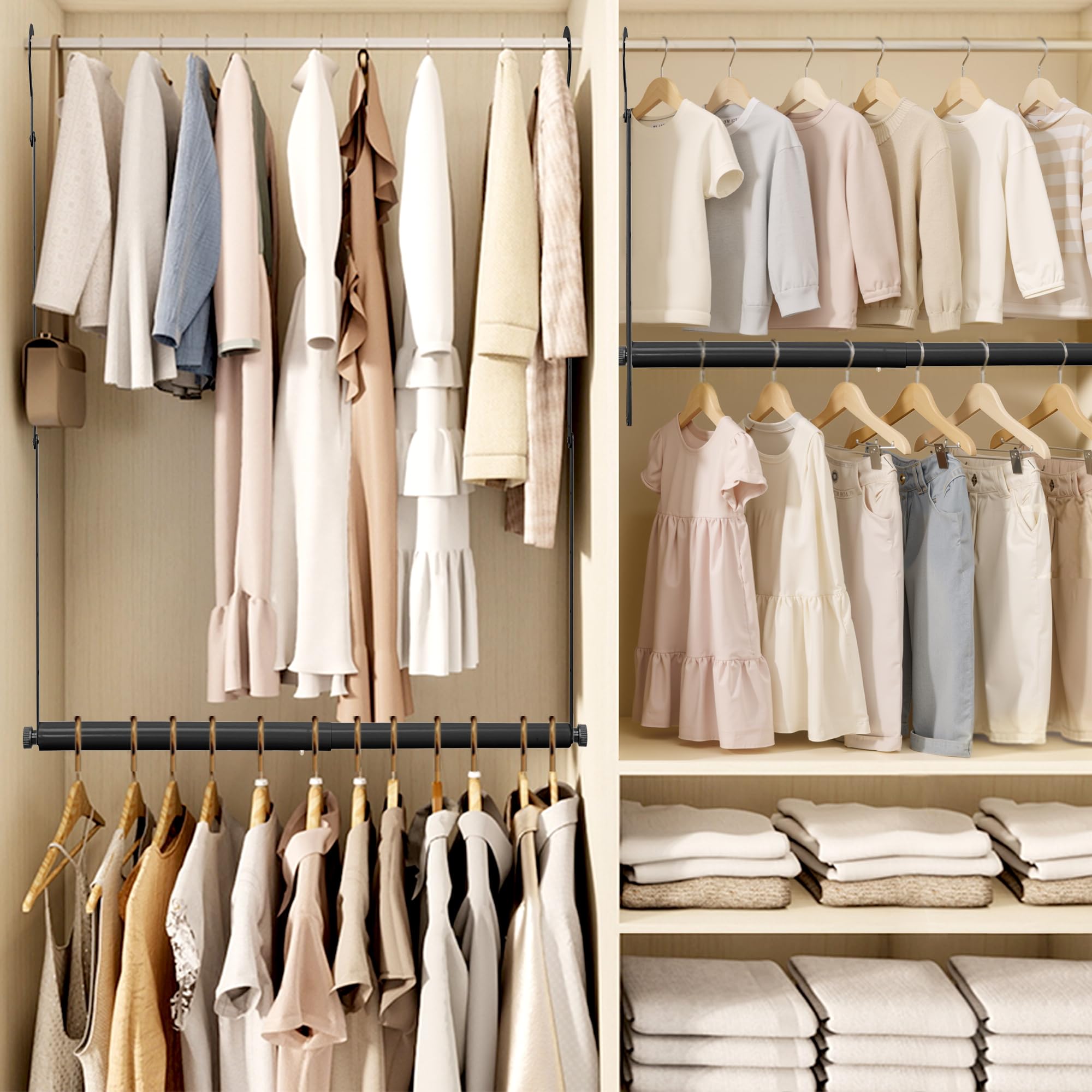 STORAGE MANIAC used in bathroom holding towels, multiuse drying benefit