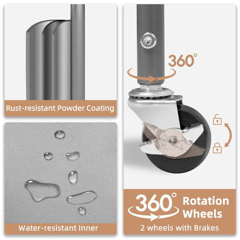 STORAGE MANIAC water-resistant liner close-up protecting contents from dampness
