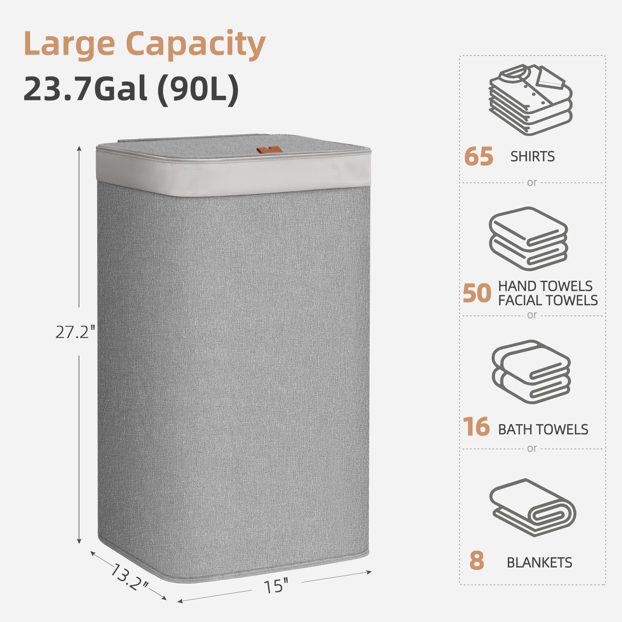 STORAGE MANIAC waterproof lining interior protecting floor from damp clothes