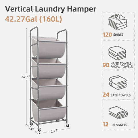 STORAGE MANIAC caster wheels with locks for smooth movement and secure stability
