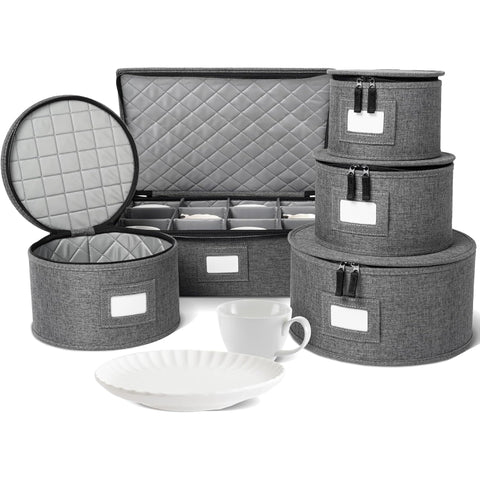 storageLAB front packaging in gray woven linen showing neat storage benefits