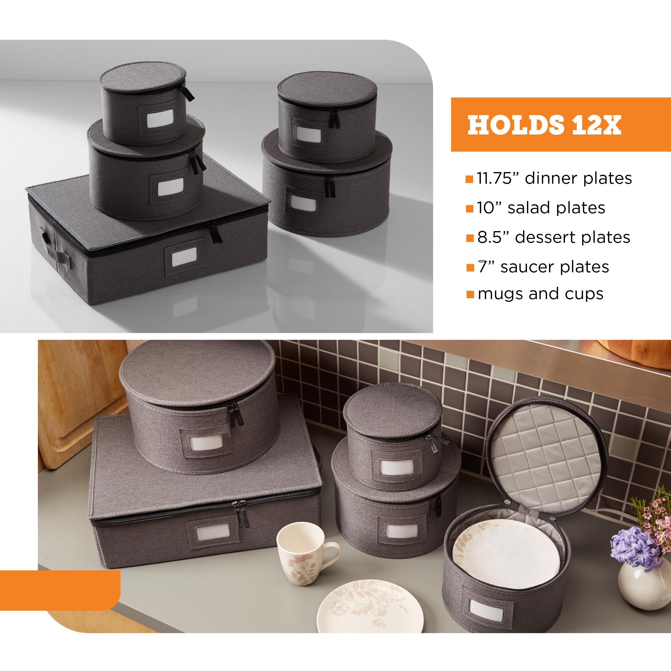 storageLAB mug case with dividers holding mugs for safe transport