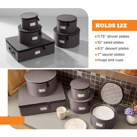 storageLAB mug case with dividers holding mugs for safe transport