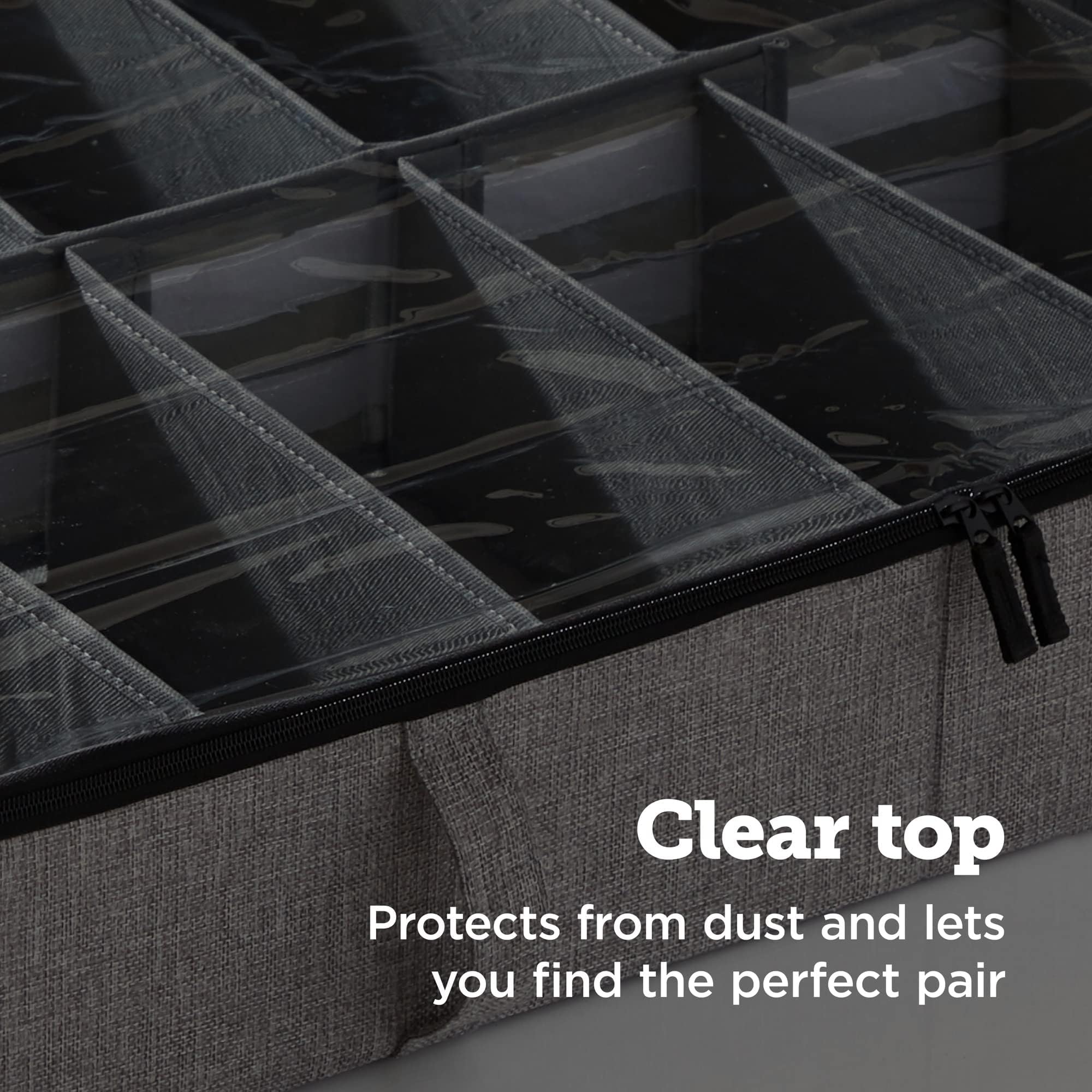 storageLAB packed with shoes and blankets displaying high capacity and neat storage