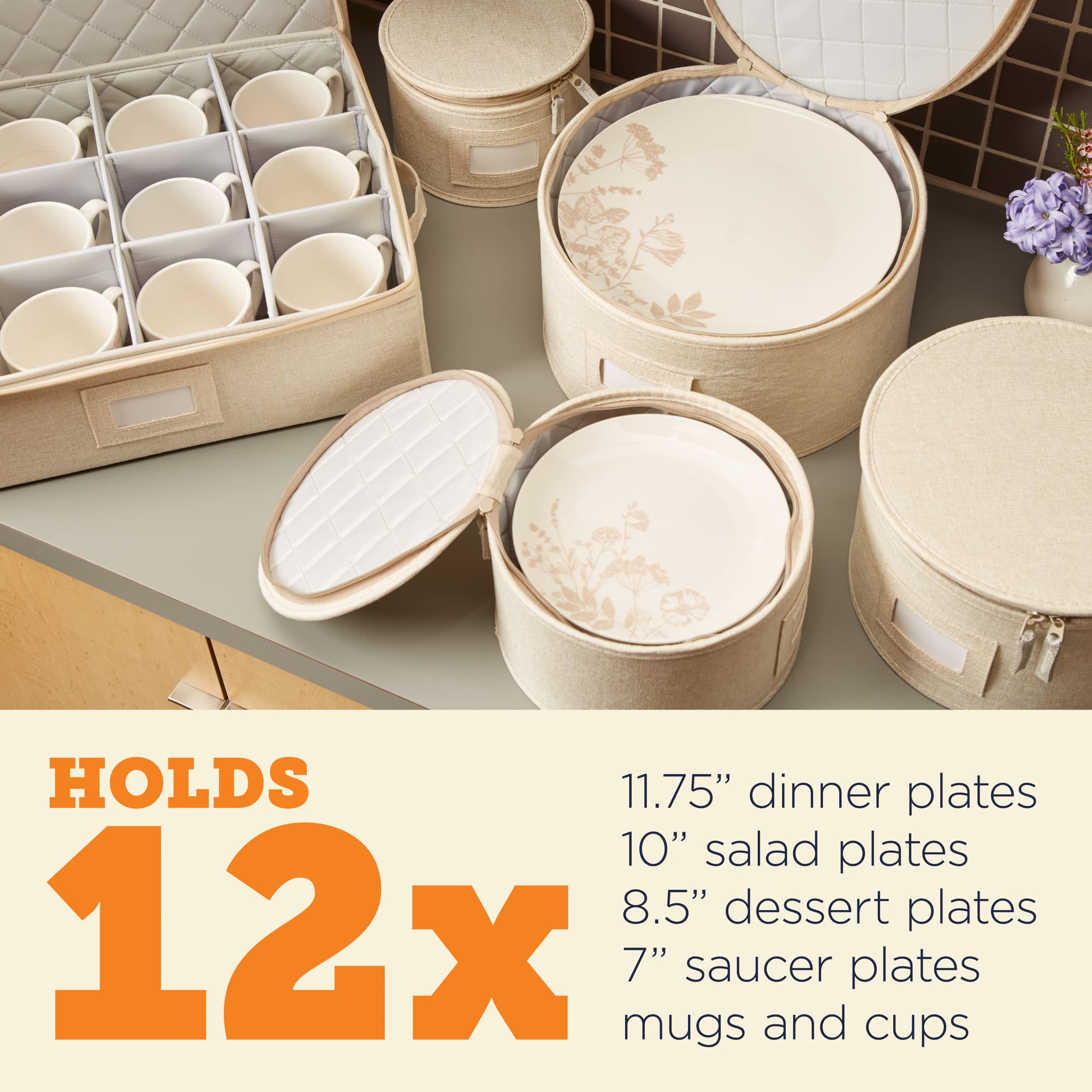 storageLAB quilted interior detail offering gentle cushioning