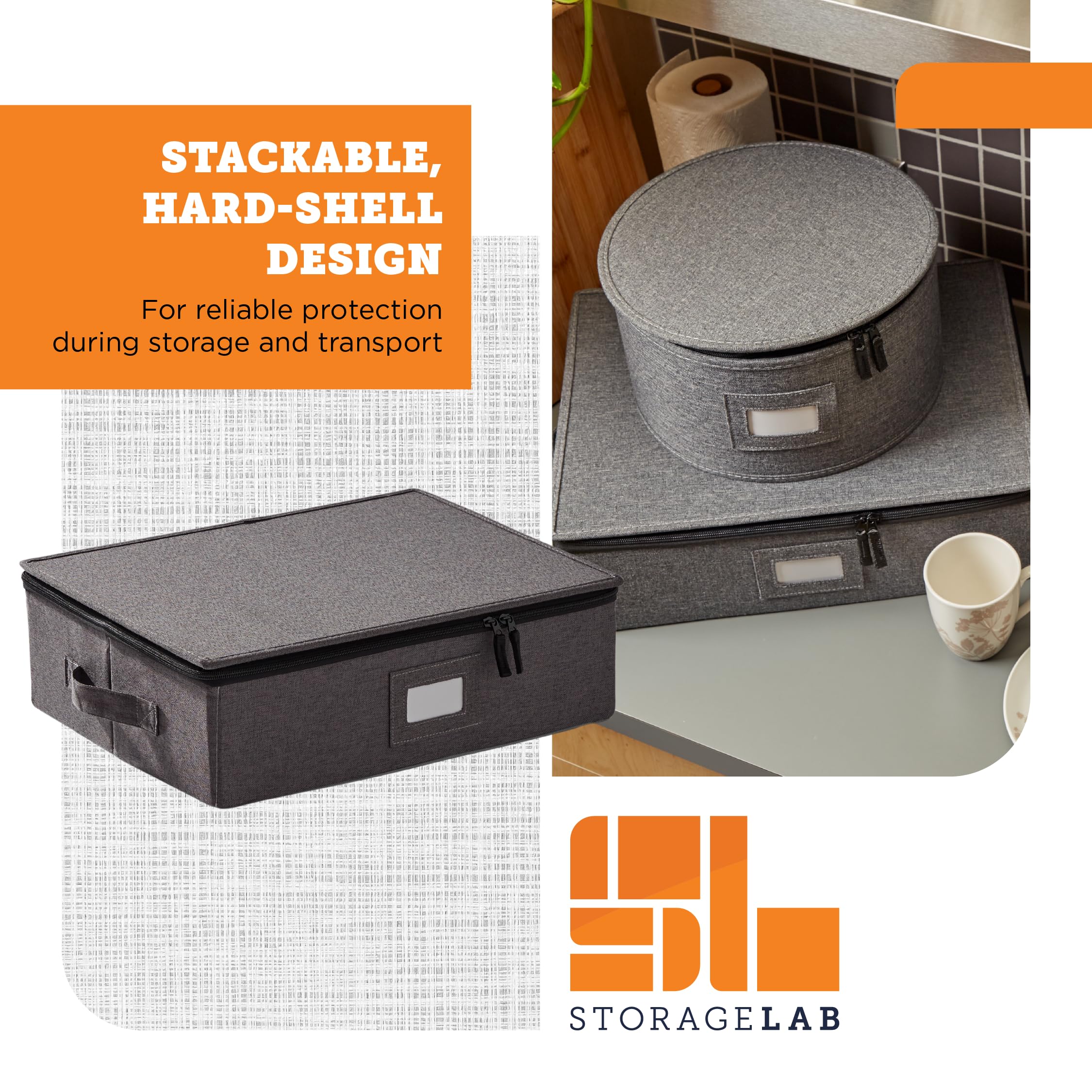 storageLAB quilted padding detail illustrating cushioning to absorb bumps benefit