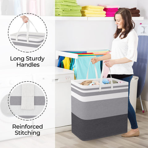 StorageRight collapsed flat storage demonstrating compact folded profile for closets