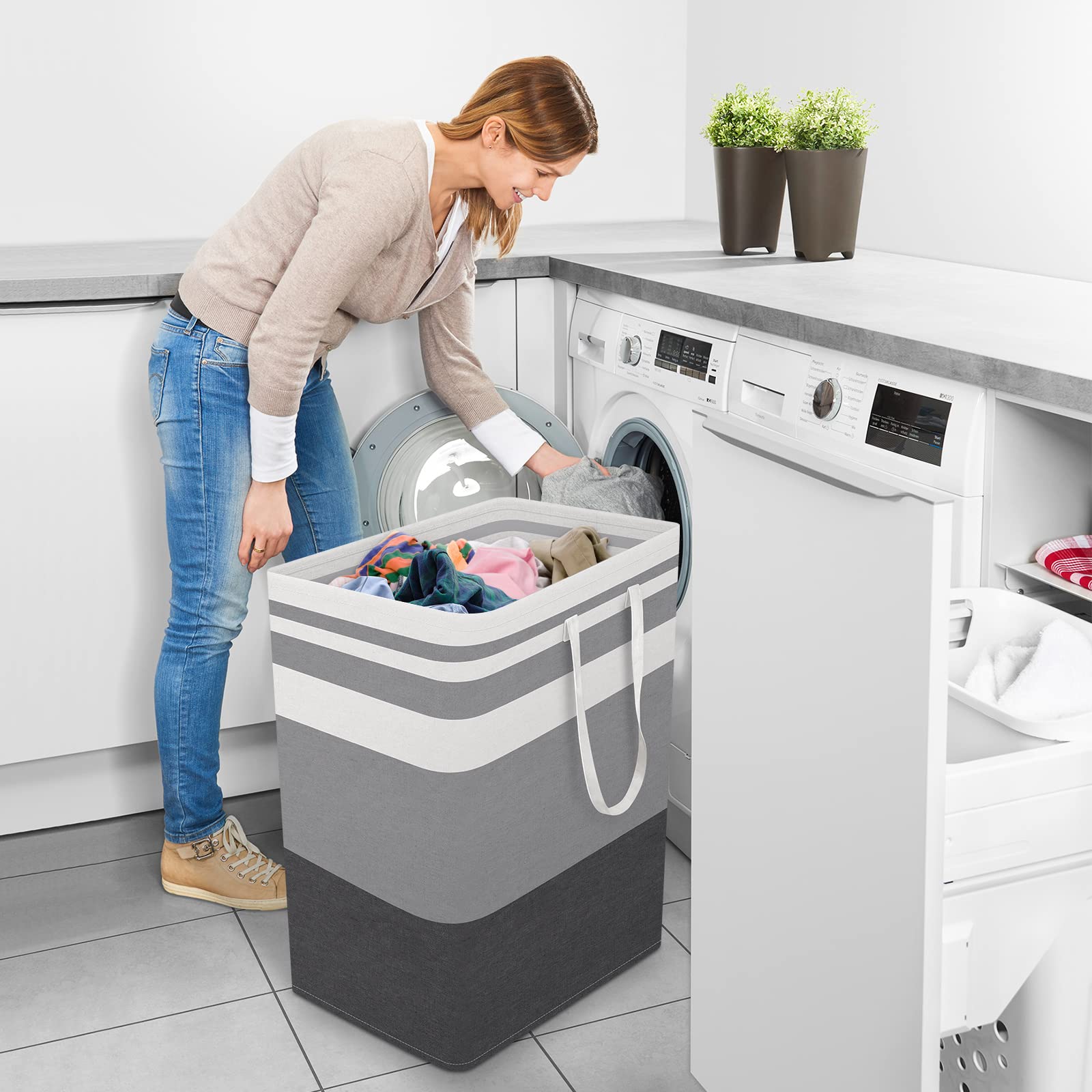 StorageRight fabric texture waterproof coating protecting floors from damp laundry
