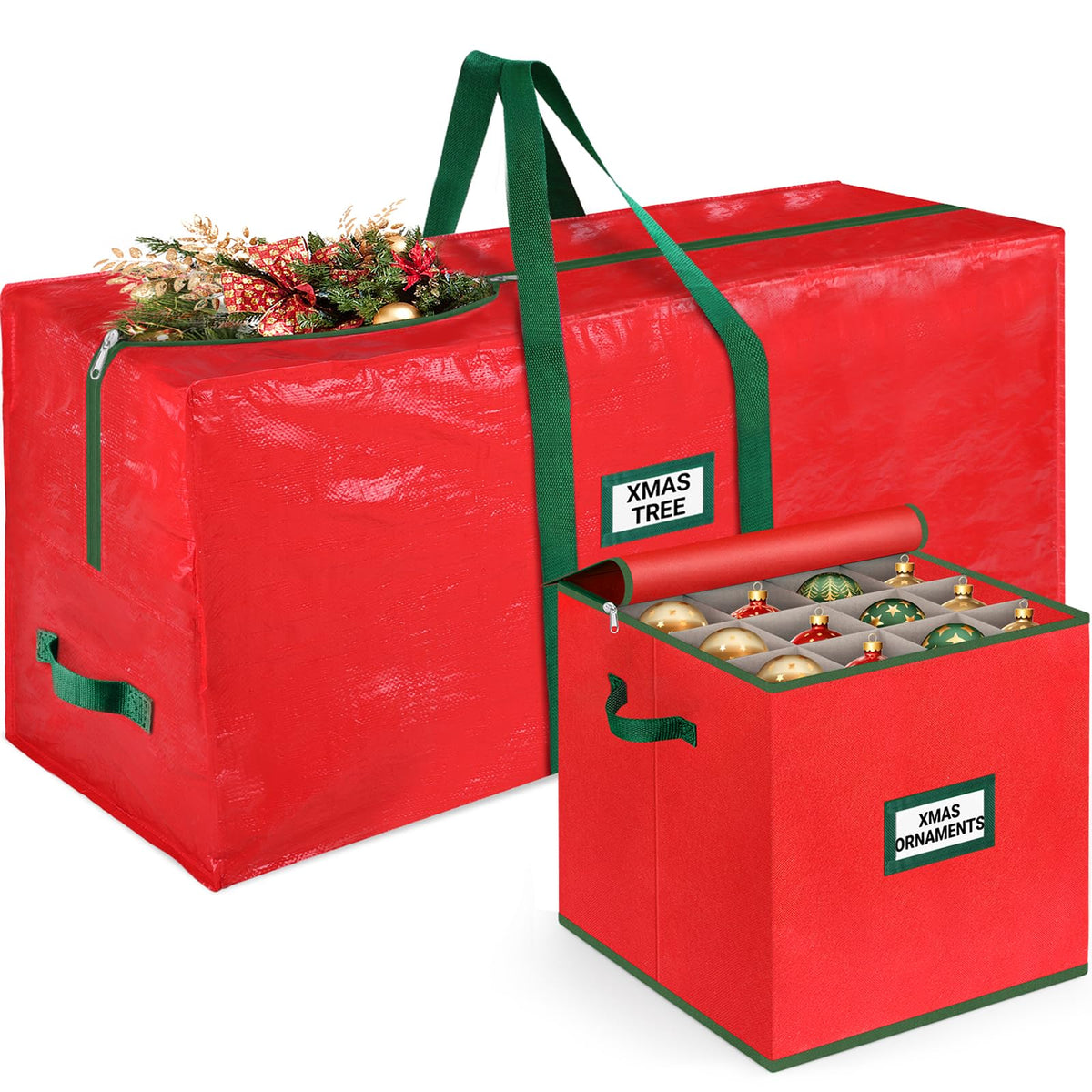 StorageRight tree bag front view showing roomy protection and easy identification
