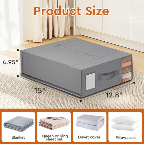 StorageTastic clear window and removable label for quick identification benefit