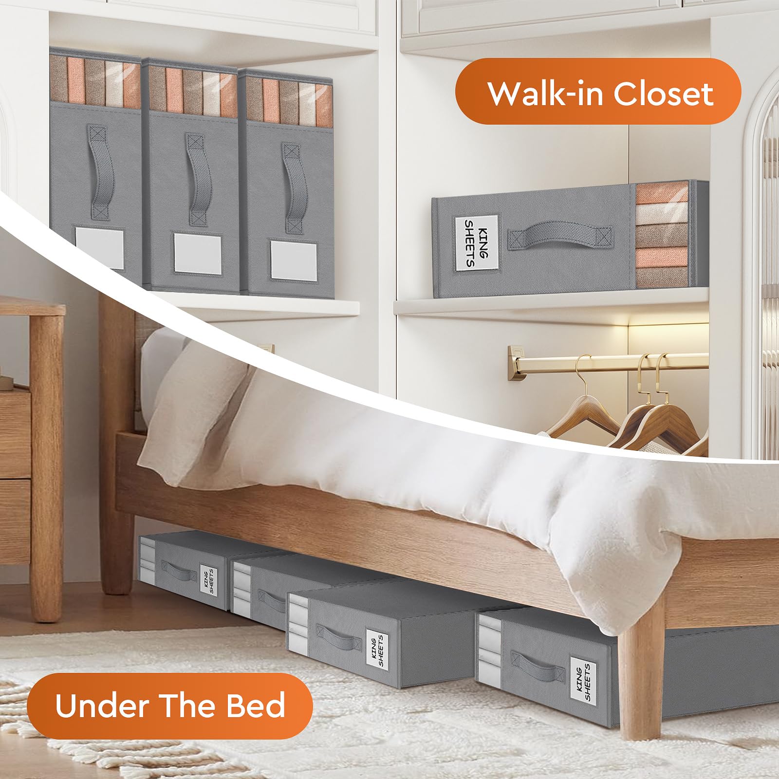 StorageTastic folded flat for compact off-season storage convenience