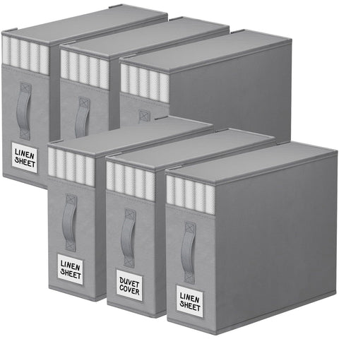 StorageTastic front view showing compact linen storage and neat organization benefit