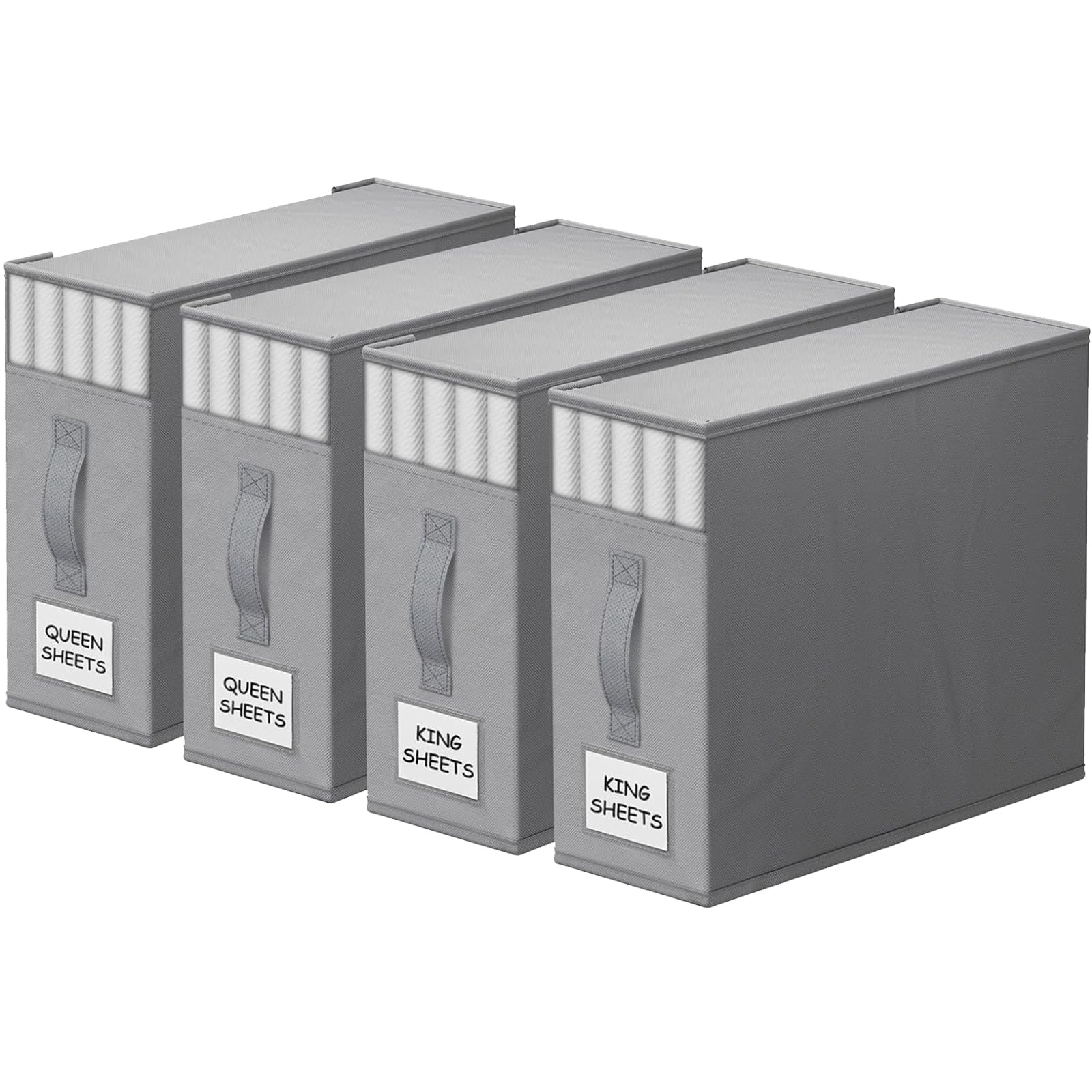 StorageTastic front view showing organizer and visible linen for quick selection