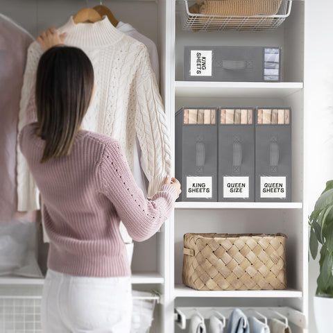 StorageTastic in a styled bedroom showing tidy linens and organized space benefit