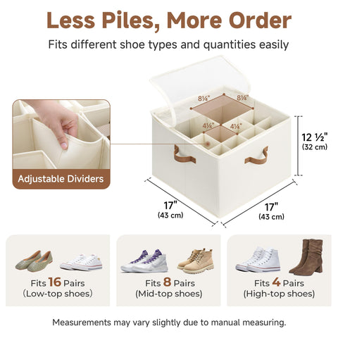 StorageWorks adjustable dividers interior demonstrating flexible customized compartments