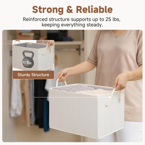StorageWorks bin collapsed flat showing compact storage benefit