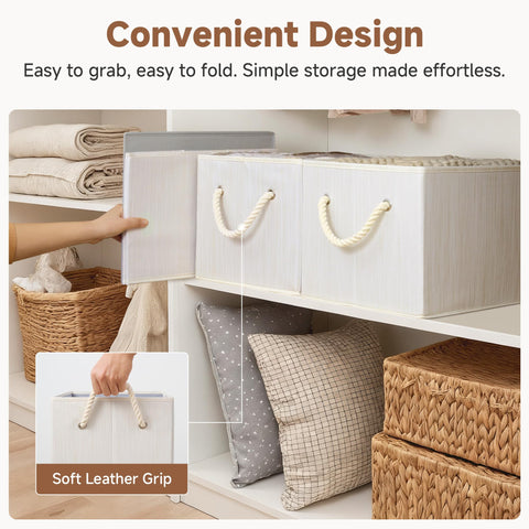 StorageWorks filled with towels showing easy linen storage and accessibility
