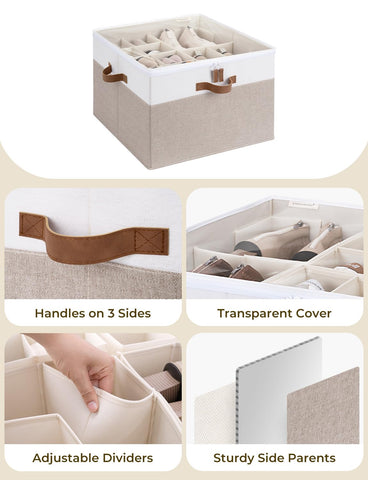 StorageWorks three carrying handles for easy lifting and moving
