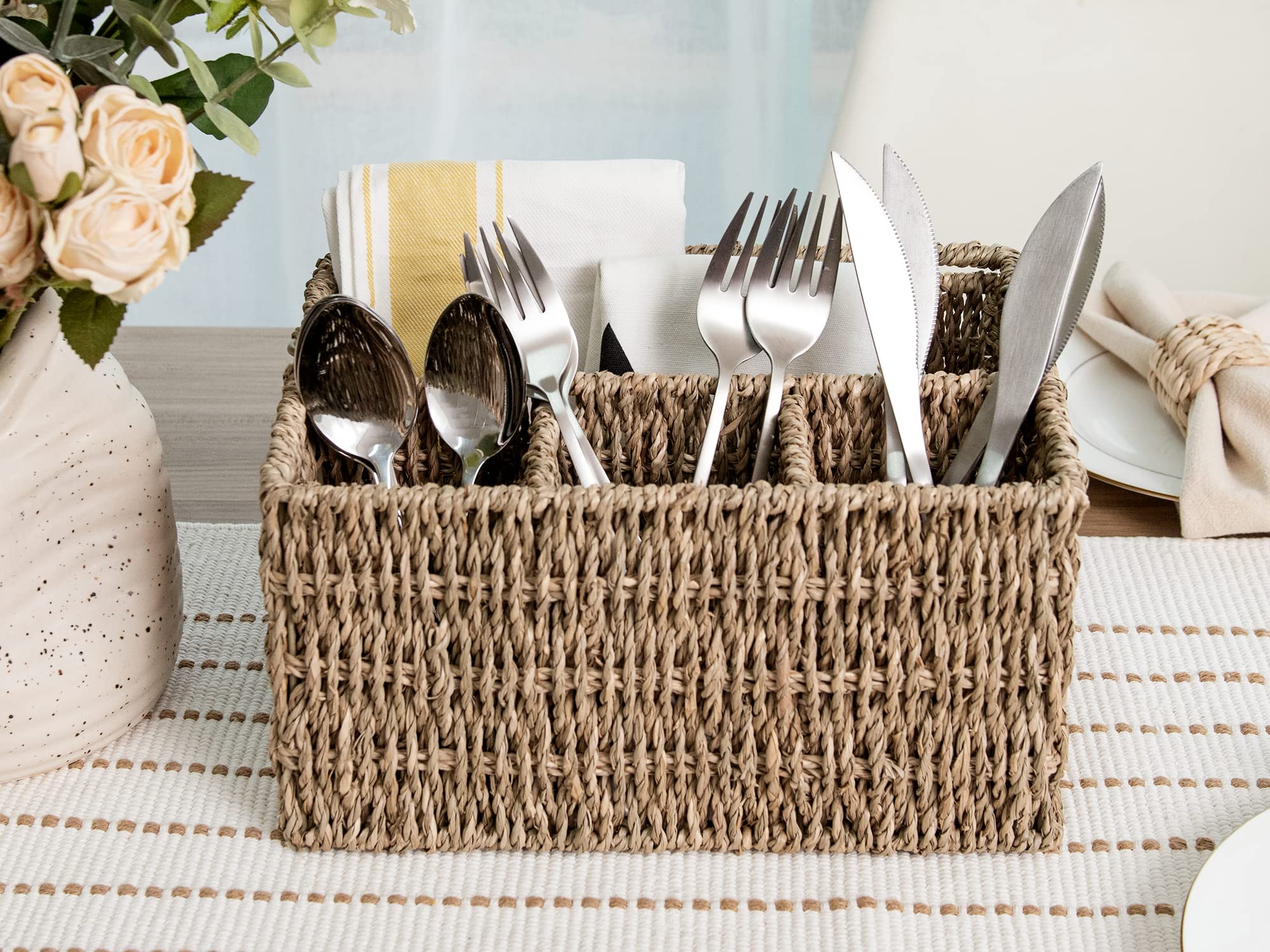 StorageWorks used as craft organizer holding brushes and markers for tidy workspace benefit