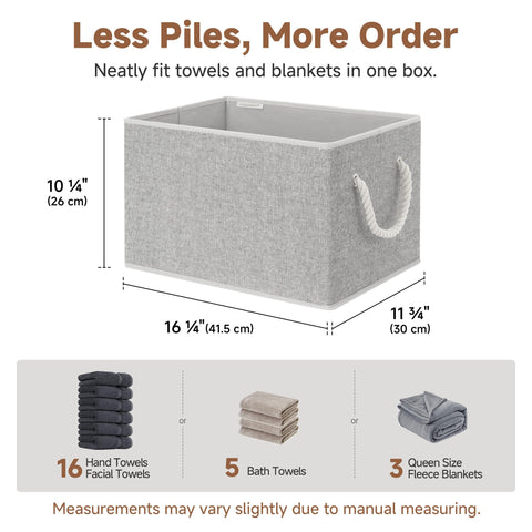 StorageWorks filled with blankets demonstrating bulky-item storage benefit