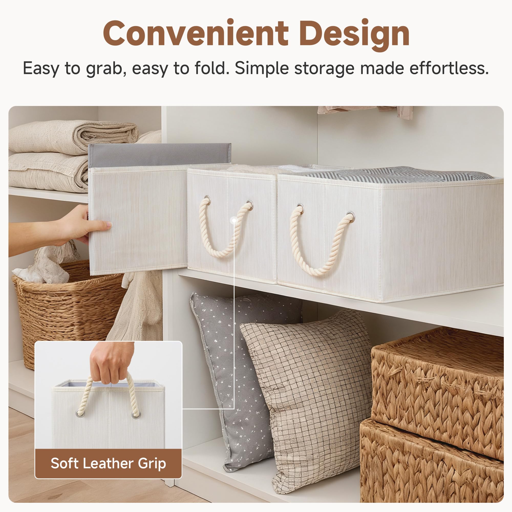 StorageWorks folded flat to show compact, space-saving storage benefit