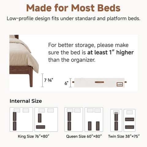 StorageWorks folded flat for compact storage saving closet space