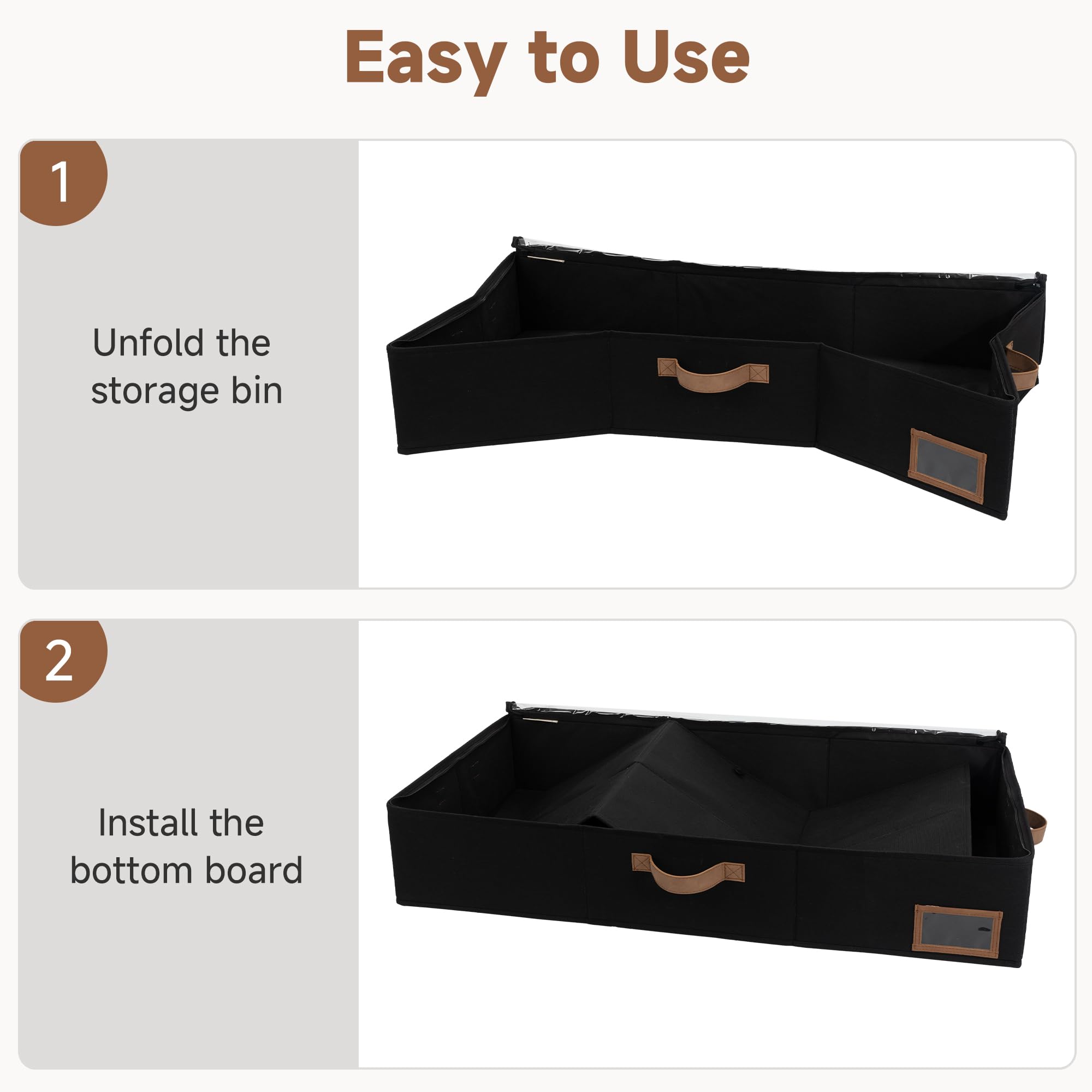 StorageWorks durable side handle detail for easy pulling and lifting