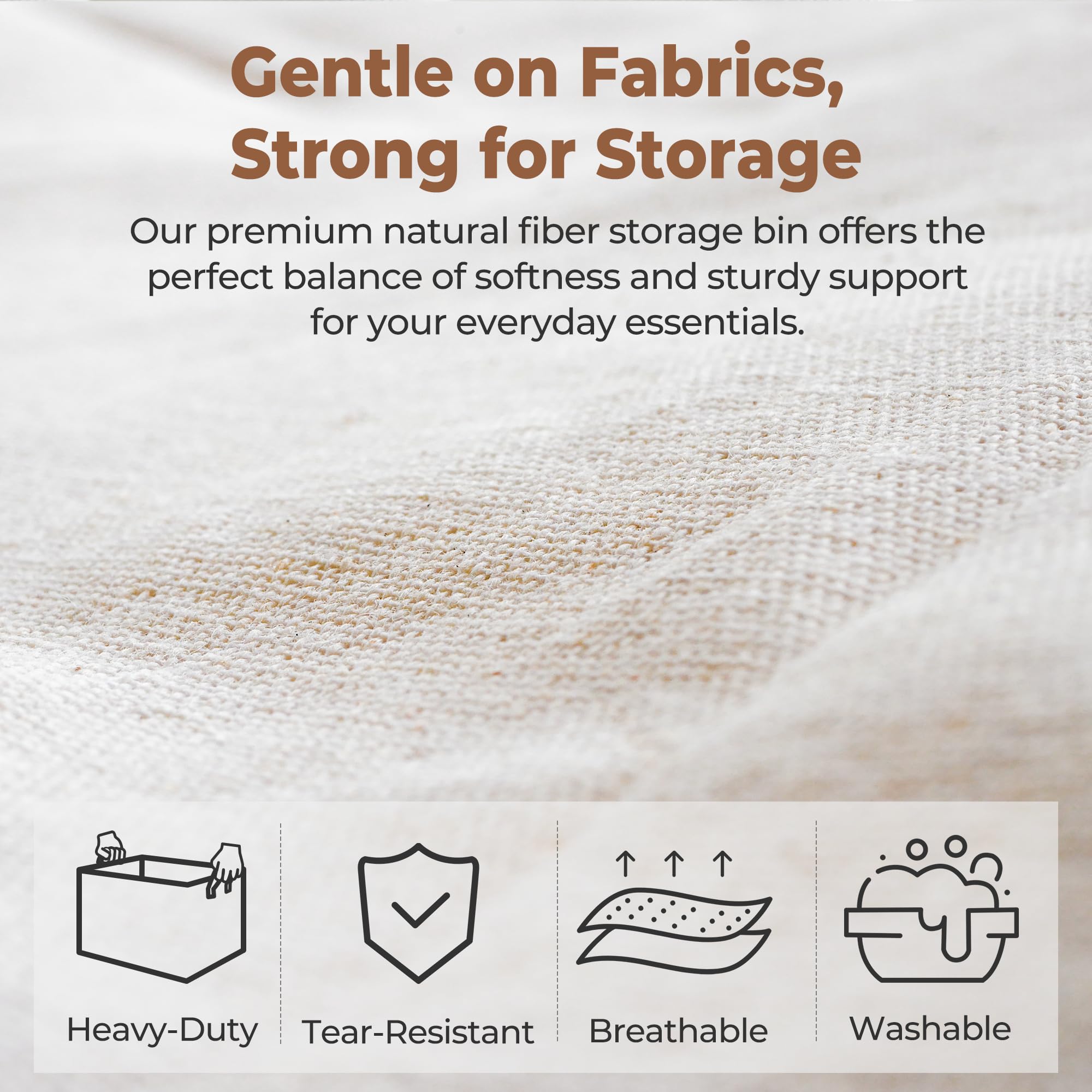StorageWorks baskets neatly organized on a bedroom closet shelf saving space