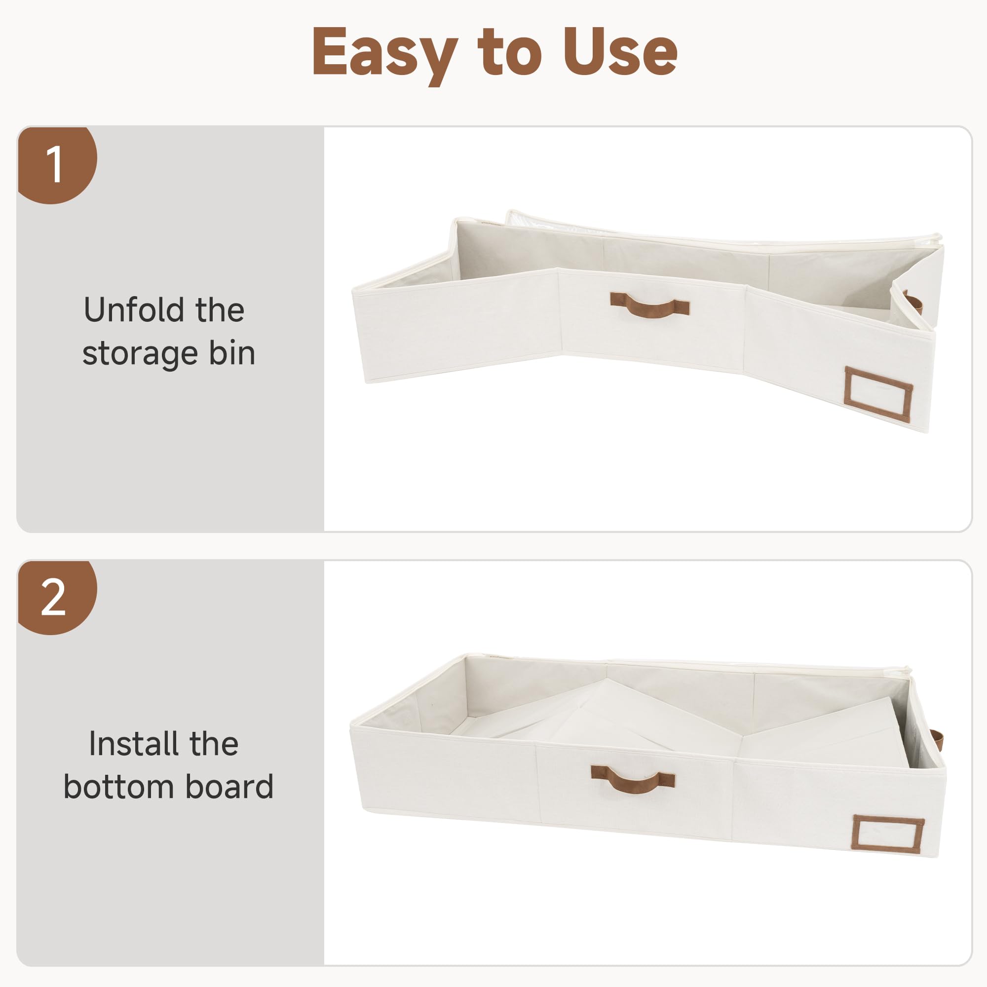 StorageWorks labeled label holder showing quick item identification
