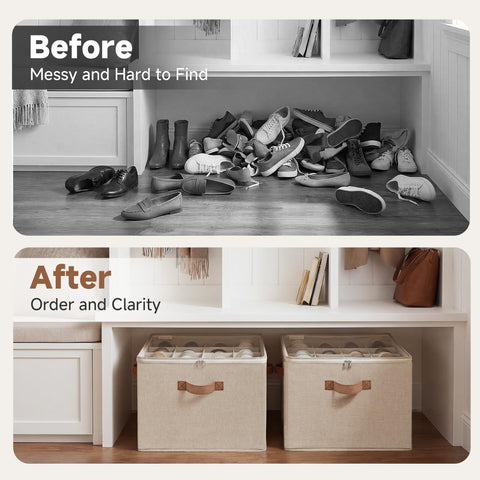 StorageWorks in an entryway setting conveying tidy organization and quick access