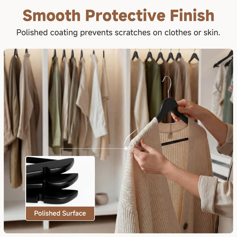 StorageWorks shoulder notches holding delicate straps to keep outfits together