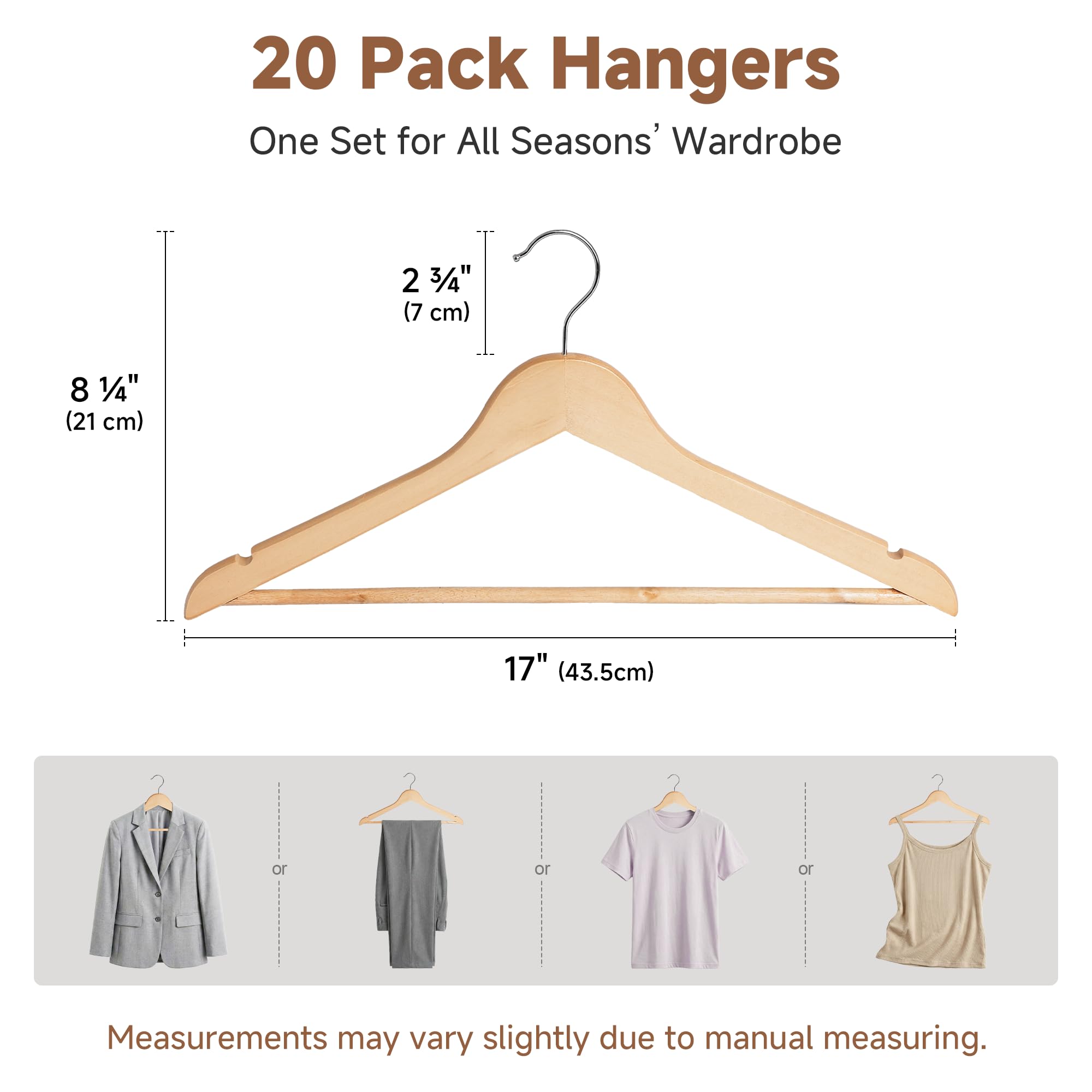 StorageWorks shoulder contour detail preserving garment shape and reducing creases