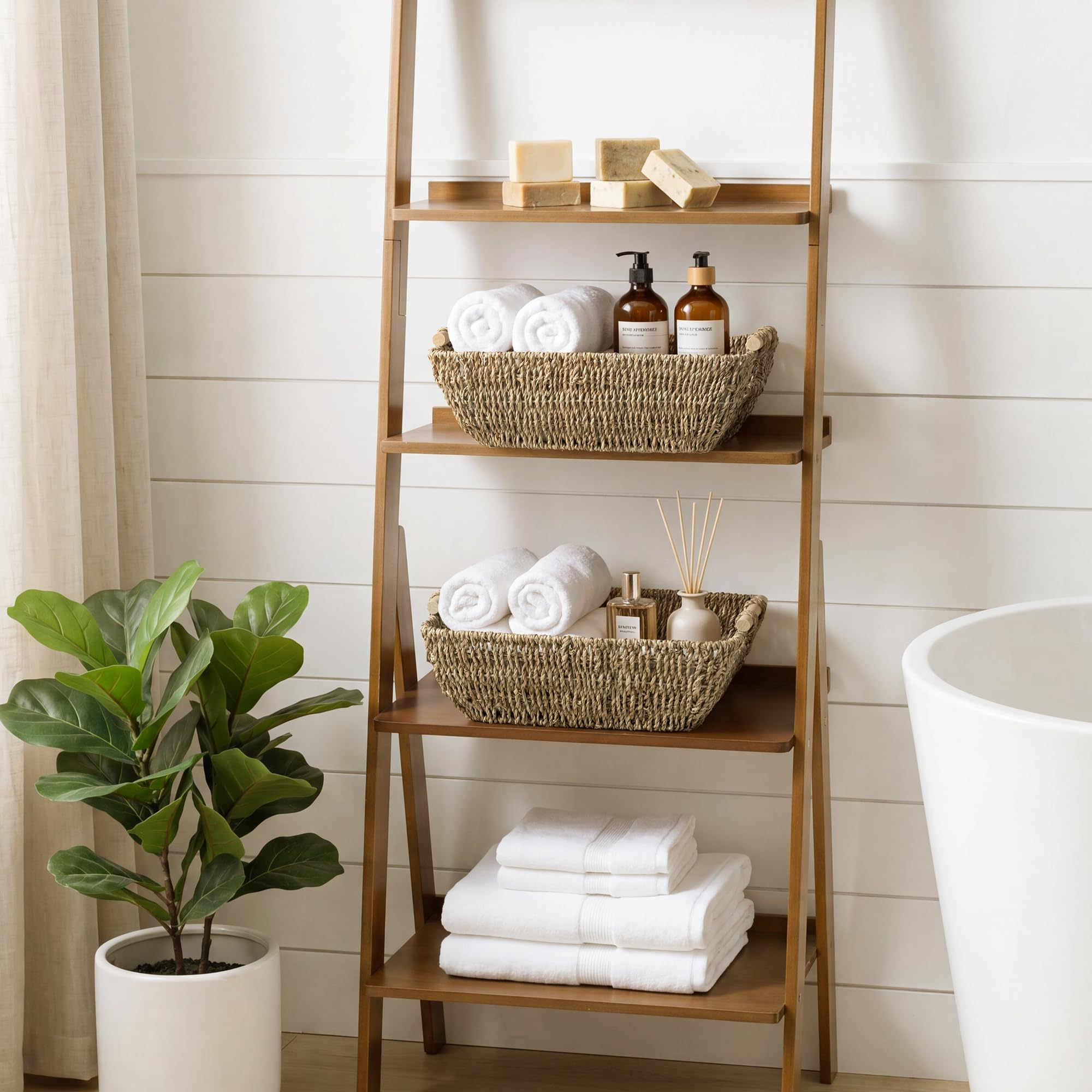 StorageWorks close-up weave, durable handcrafted texture benefit