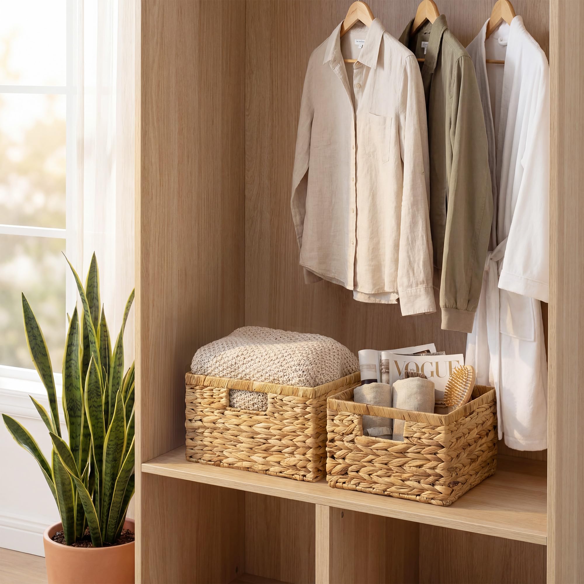 StorageWorks interior view with toiletries demonstrating contained, visible organization