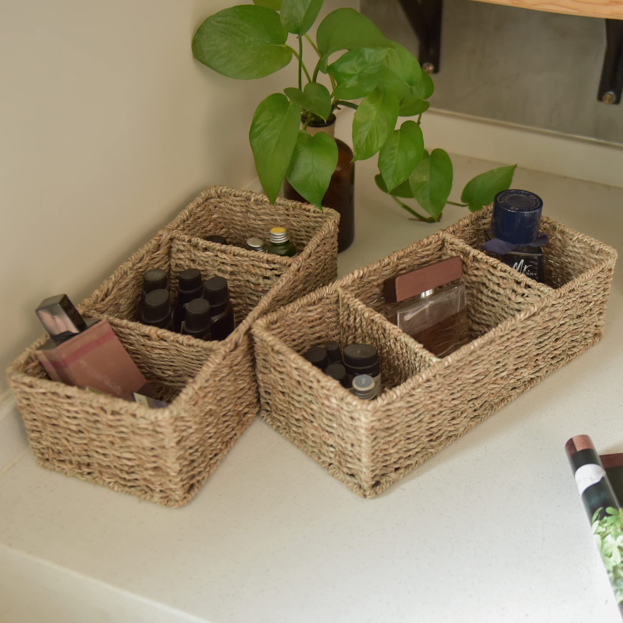 StorageWorks top view displaying divided compartments for organized storage