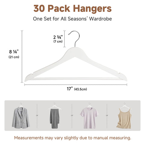 StorageWorks close-up shoulder contour protecting garment shape