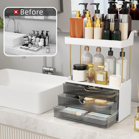 StorBin drawer rail closeup showing smooth glide for easy retrieval