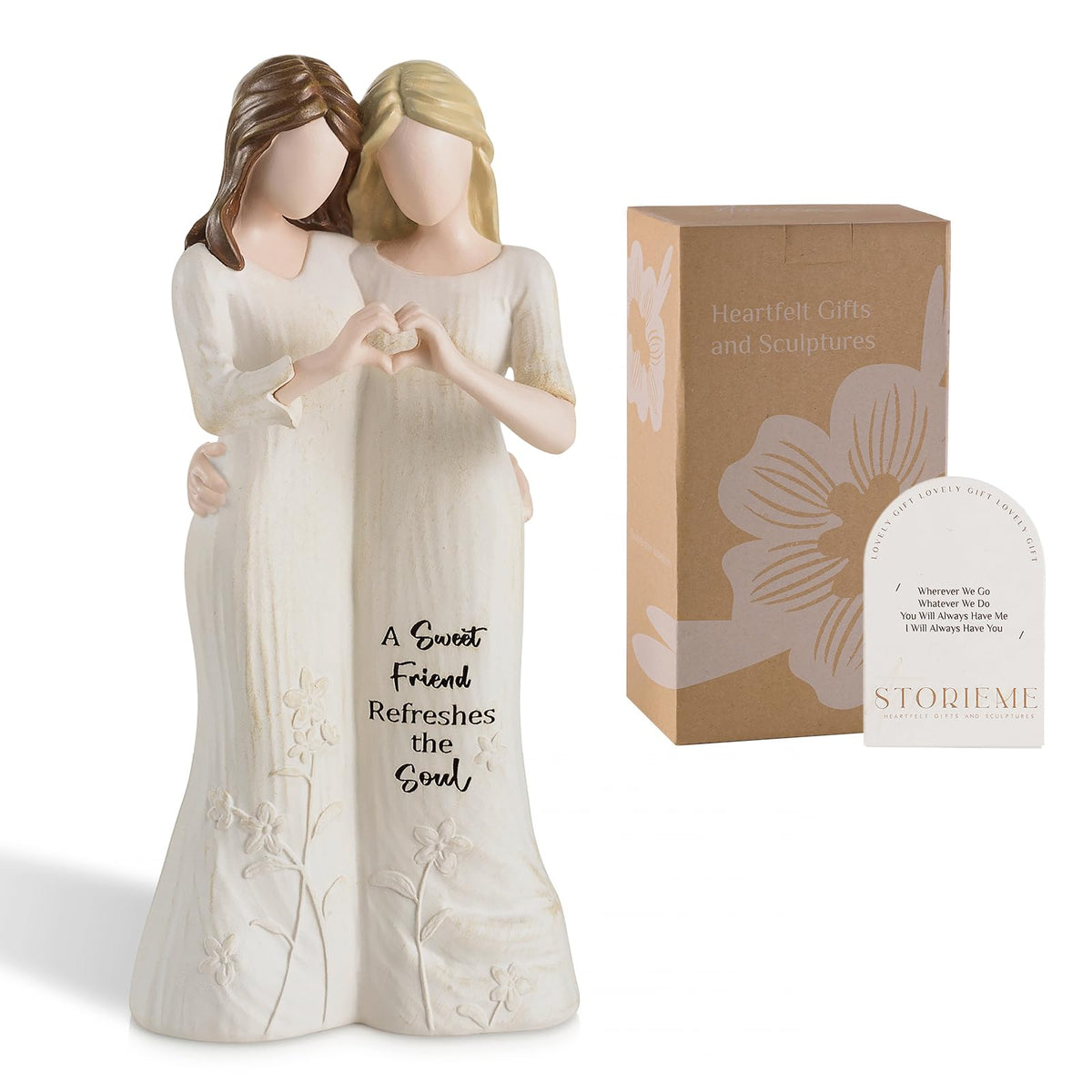 Storieme front view showing gift-ready packaging and elegant presentation