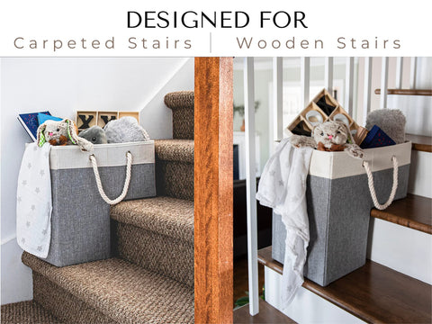 STRIKING LIFESTYLE stable base close-up for upright, balanced storage