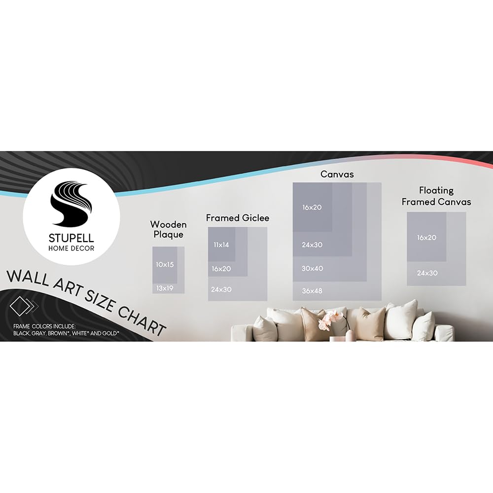 Stupell Industries artist label and signature verifies quality and crafted authenticity