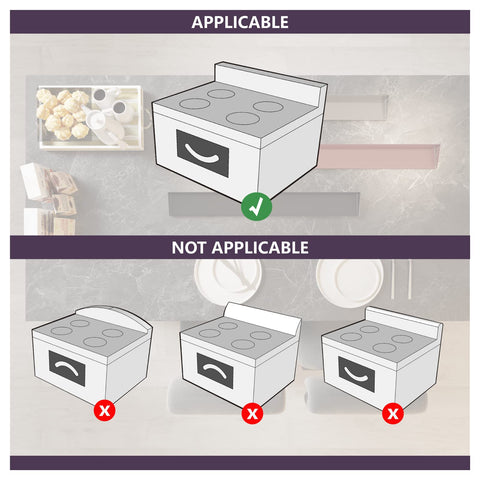 STUTOV lifestyle kitchen display creating decluttered counters and tidy storage