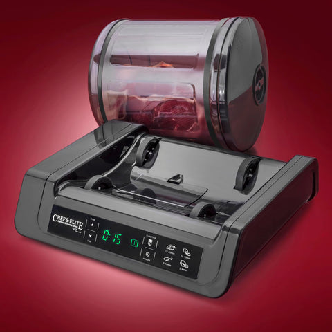 STX International meat tenderizer close-up aiding marinade penetration and improved texture