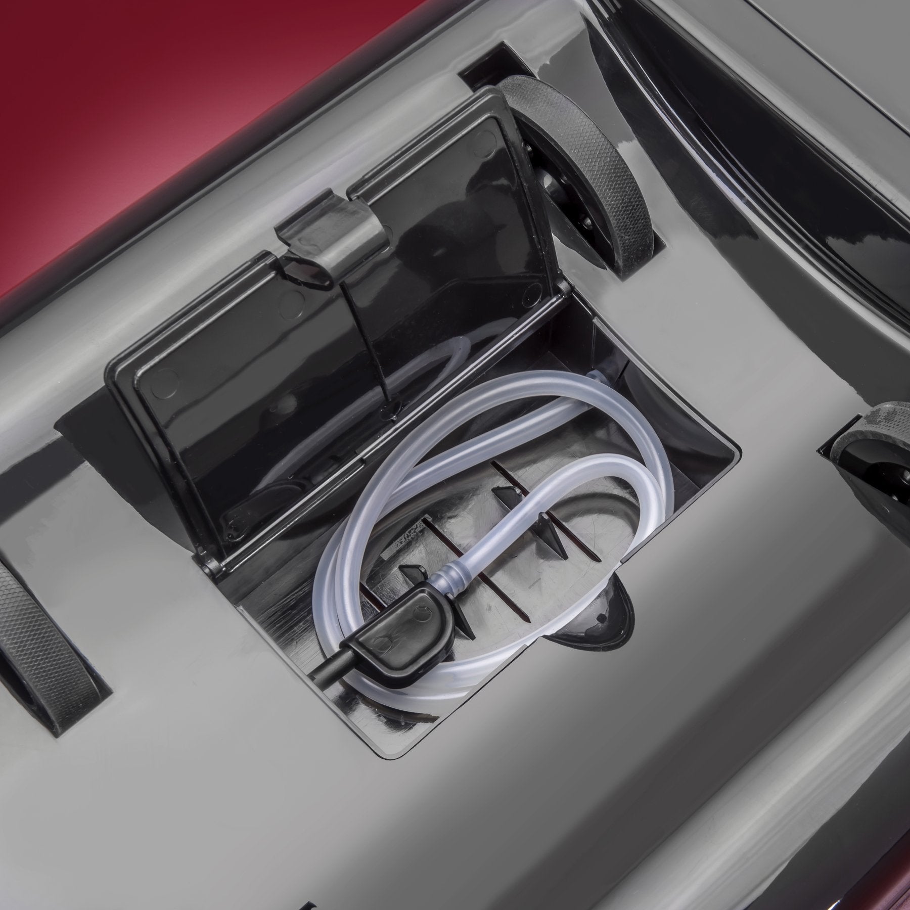 STX International silicone traction bands detail providing stability during tumbling